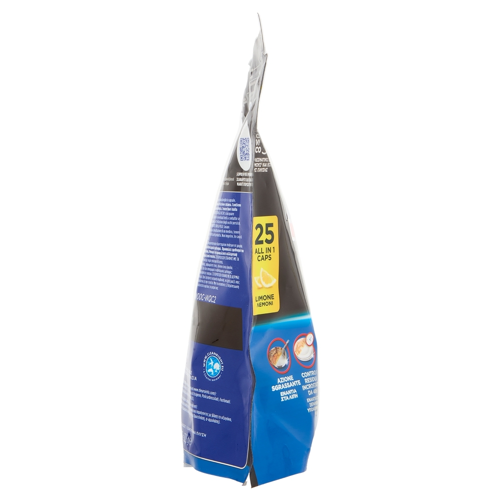 Finish Ultimate All In One Lemon pastiglie lavastoviglie 25 lavaggi 322,5 g